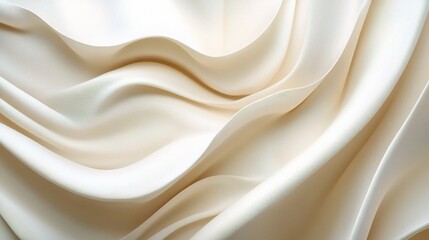 Obraz premium Soft Beige Fabric with Gentle Gradient and Special Effects