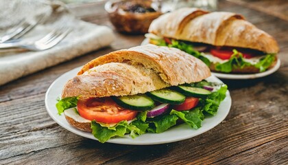 Classic Sandwich Recipes Captured in Rustic and Artistic Food Photography Styles