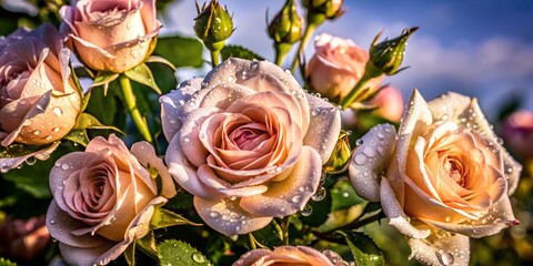 bouquet of rose flowers