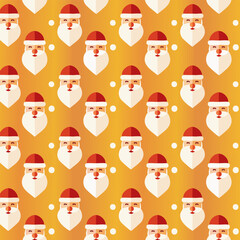 Santa Claus Pattern Vector