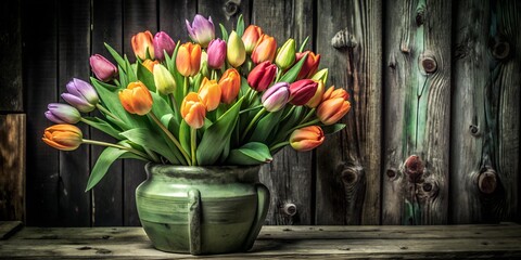 bouquet of tulips