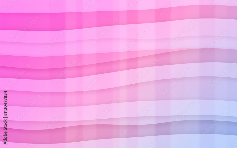 Poster soft pastel pink waves abstract design gradient background subtle texture pattern