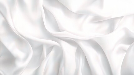 Obraz premium Elegant White Abstract Modern Seamless Looping Fabric Texture