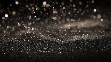 Obraz premium Black Dust and Scratches Texture Background for Creative Projects