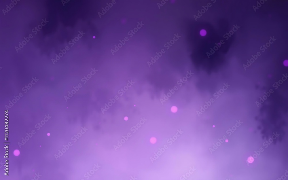 Poster soft purple bokeh background glowing lights hazy abstract texture blurry glow