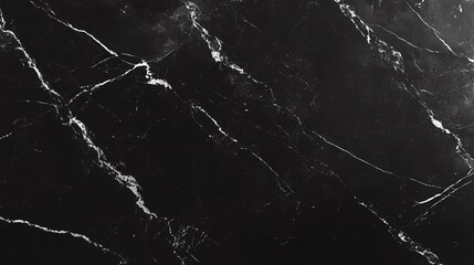 Elegant Black Marble Texture with Abstract Design for Background Use