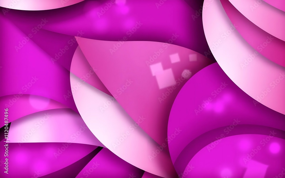 Poster subtle pink purple abstract background layered curves elegant gradient design shapes texture.