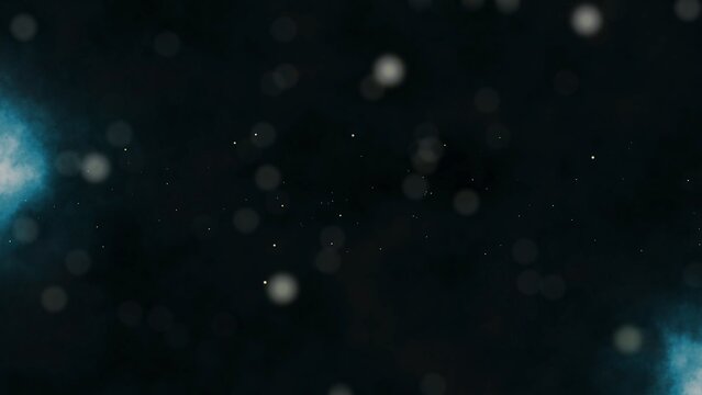 Cinematic Movie Lens Flares Particle Animated Background
