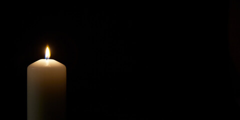 candle, candles, black background, death, grief, loss