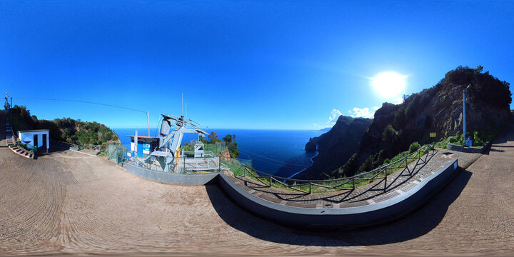 Santana Cable Car, Madeira, Portugal 360vr