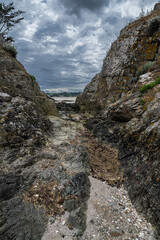 Plage de Centre in Erquy, Brittany, France