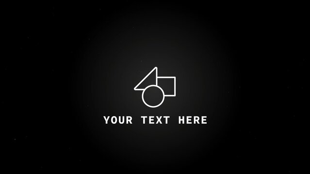 Dark Particles Cinematic Logo Reveal