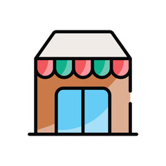 Food Store vector icon