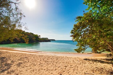 Scenic view of a Caribbean  location with ocean view