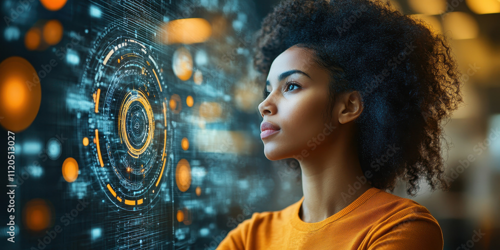 Poster ai-powered productivity software enhances task automation and resource management