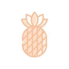 Pineapple vector icon