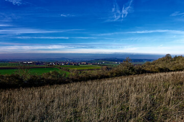 cold winter sunny morning in Bovaria