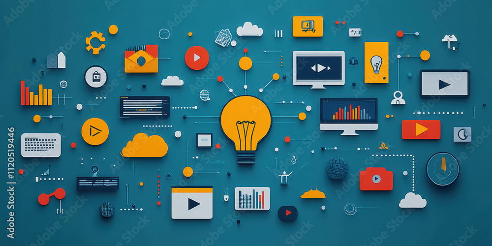 Poster ai-powered content creation tools revolutionizing high-quality content distribution for businesses