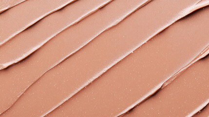 smooth soft warming brown mocha mousse chocolate spread with shimmer, color of the year