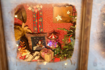 Christmas Market in Obernai, France