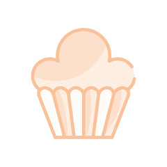 Cupcake Liner vector icon