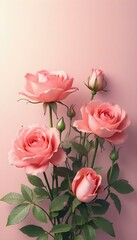 abstract-flowers background