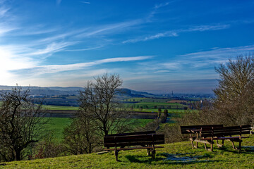cold winter sunny morning in Bovaria