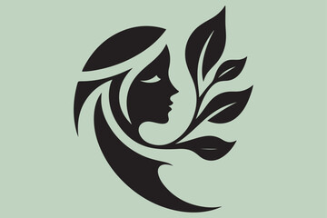 Vector Illustration of Monogram Beauty logo.