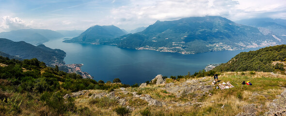 Como Lake seen from Camaggiore © Sebastian