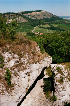 Castle ruins in Czech Republic