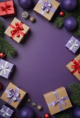 present for christmas, giftbox at xmas, boxes with ribbon, gifts and boxes