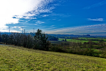 cold winter sunny morning in Bovaria