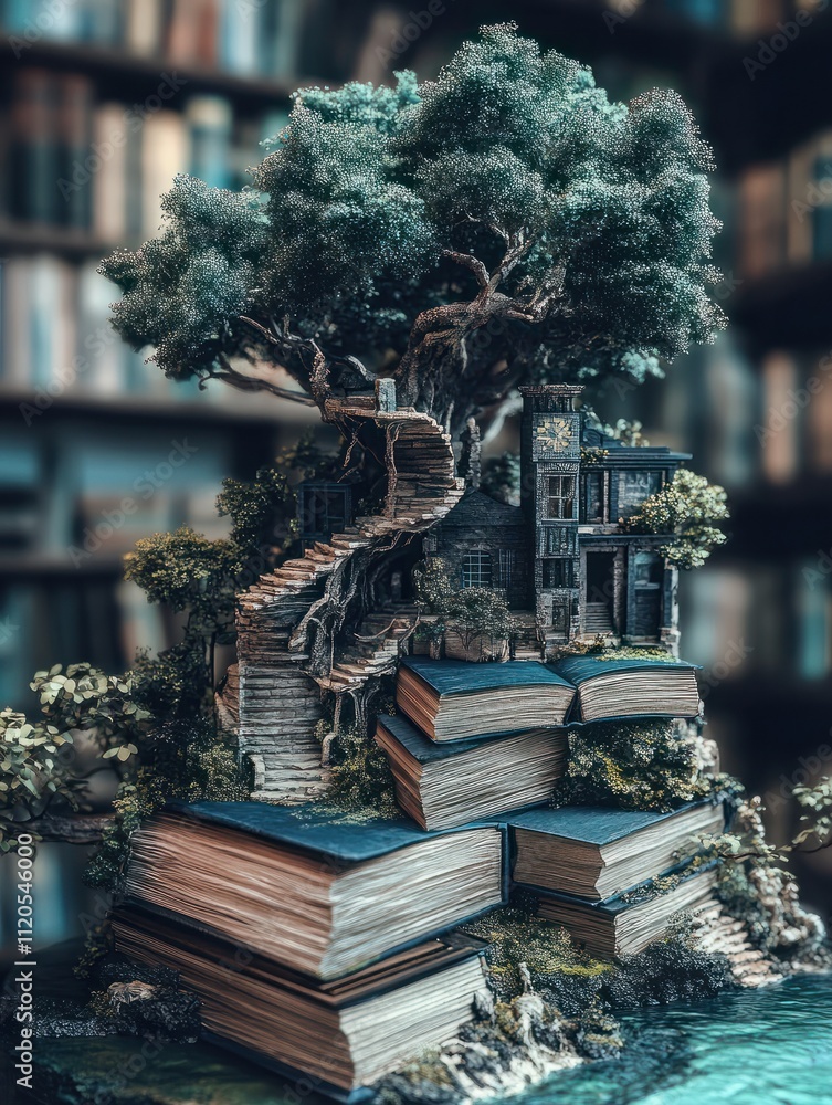 Poster augmented reality books header banner.