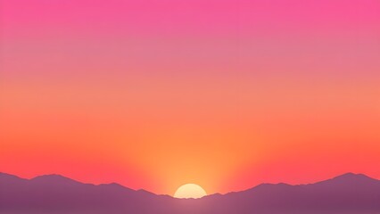 Golden sunlight paints the mist-shrouded mountain peaks as dawn breaks