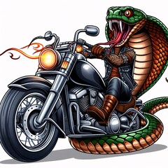 Snake Biker