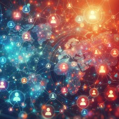 The Global Network: A Visual Symphony of Connections