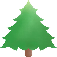 green christmas tree