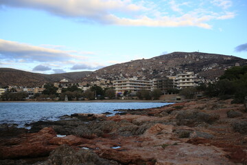 lake in the mountains