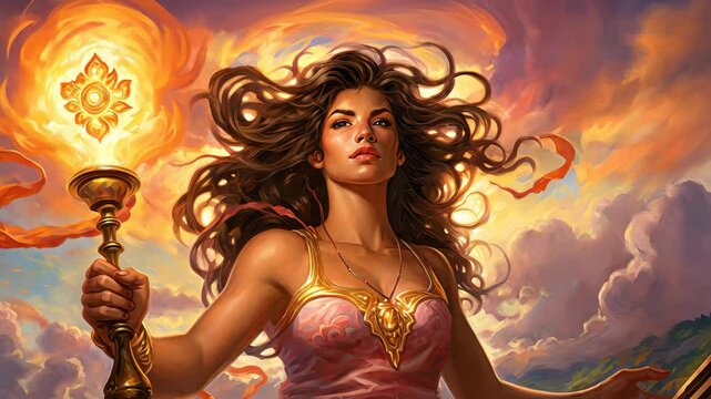 Experience the Celestial Guardian, a graceful warrior wielding a golden rapier in a dark fantasy world.