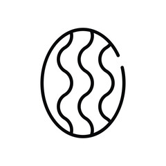 Watermelon vector icon