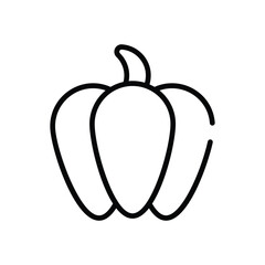 Bell Pepper vector icon