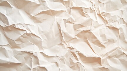 Obraz premium Soft Pastel Crumpled Paper Texture Background