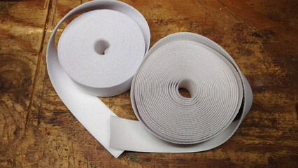 industrial double-sided hook and loop tape with adhesive backing for additive manufacturing