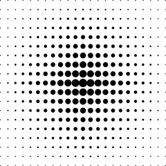 pattern halftone background black vector template