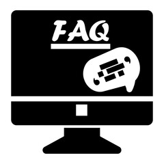 faq Solid icon