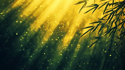 Mythical landscape of Japan featuring dreamlike forests and sacred symbols, perfect for traditional meets fantasy artwork.