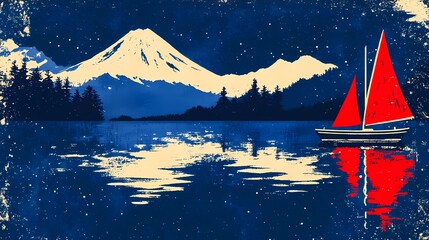 Surreal Japanese fantasy scene with torii gates and spirit mists, ideal for mythological visuals and folklore-based concept designs.