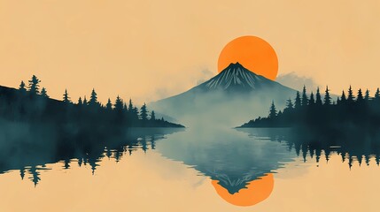 Surreal Japanese fantasy scene with torii gates and spirit mists, ideal for mythological visuals and folklore-based concept designs.