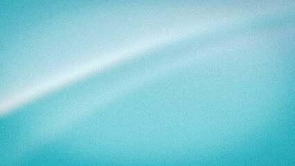 Obraz premium Abstract gradient featuring soft transitions of teal and white tones with a grainy texture, ideal for modern backgrounds and creative designs