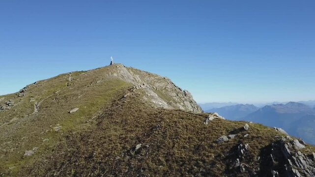 Drone Paysage montagne en &eacute;t&eacute;